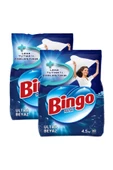 Bingo Matik Ultra Beyaz için Toz Çamaşır Deterjanı 2 x 4 KG - 1