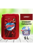 Bingo büyük Ekonomi Paketi 9 Kg Toz Çamaşır Deterjanı Sık Yıkananlar Çamaşır Yumuşatıcısı 5 L Lovely - 4