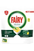 Fairy Hepsi Bir Arada Limon Bulaşık Makinesi Tableti 70'li 4 Adet - 2