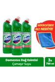 Domestos Çamaşır Suyu Dağ Esintisi 750 ml X 3 Mikrofiber Bez 1 Adet thumbnail 1