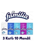 familia 3 Katlı Cep Mendili 50 Adet X 10 Yaprak - 2