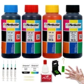 Perfection Hp DeskJet Plus Ink Advantage 6075-6475 Uyumlu Mürekkep Seti 4X100 gr. - 1