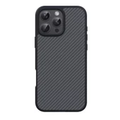 Apple iPhone 16 Pro Kılıf Magsafe Şarj Özellikli Karbon Fiber Tasarımlı Redclick Elnino Kapak thumbnail 2