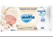 Molfix İzotonik Sulu Yenidoğan 50 Yaprak 3'lü Paket Islak Mendil - 4