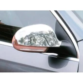 Skoda Superb Krom Ayna Kapağı 2 Parça 2008-2015 Arası Paslanmaz çelik - 1