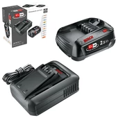 Bosch 18V Akü Seti (2.5Ah, Tek Akü + AL1844) - 1