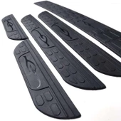 Universal(Tüm Araçlar İçin) Kapı Eşiği Elite V1 Mat Siyah ABS - 4