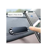 Siyah Çok Amaçlı Magnetic Car Holder Araç Içi Telefon Tutucu Mıknatıslı - 1