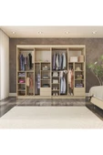 yılwood Sürgülü Gardırop Dört Kapaklı 400/210cm (KOTON VİZON) Rengi - 2