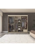 yılwood Sürgülü Gardırop 240/210cm (KOTON VİZON) - 2