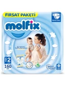 Molfix 2 Beden Mini 160'lı Bebek Bezi - 1