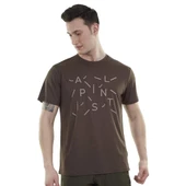 Alpinist Baseline Ultra Dry Erkek T-Shirt Kahverengi-L - 1