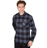 Alpinist Felder Erkek Ekose Outdoor Gömlek L Beden Mavi - 1