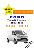 Mfk Ford Transit Custom  (2013-2016) Araca Özel Silecek - 1