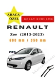 Mfk Renault Zoe  (2013-2023) Araca Özel Sİlecek Ön İki - 1