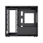SNT WARZONE II Midi Tower 7x120 Mm. Argb Uzaktan Kumanda Atx Siyah Gaming Kasa - 6