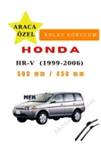 Mfk Honda HR-V  (1999-2006) Araca Özel Sİlecek Ön iki - 1