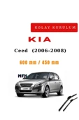 Mfk Kia Ceed (2006-2008) Araca Özel Sİlecek Ön İki - 1