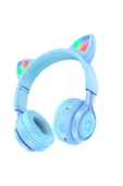 Hoco W39 Çocuklar için Kedi Kulağı Kablosuz Kulaklık Premium Product - 2