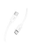 Hoco X87 Magic Silikon 60W PD Hızlı Şarj Kablosu Type-C to Type-C Premium Product - 4