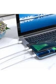 Hoco X74 3 in 1 Hızlı Şarj Kablosu - USB to Lightning Micro-USB Type-C - Premium Product - 1