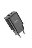 Hoco N28 Founder, tek Type-C 20W ve tek USB-A 18W Portlu Şarj Adaptörü - Premium Product - 4