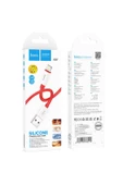 Hoco X87 Magic Silikon Hızlı Şarj Kablosu - Usb To Lightning Apple Iphone - Premium Product - 6