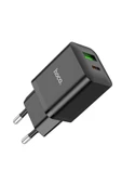 Hoco N28 Founder, tek Type-C 20W ve tek USB-A 18W Portlu Şarj Adaptörü - Premium Product - 2