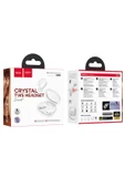 Hoco EQ3 TWS Kablosuz Bluetooth 5.3 Kulakiçi Kulaklık BEYAZ - 4