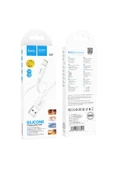 Hoco X87 Magic Silikon Hızlı Şarj Kablosu - Usb To Lightning Apple Iphone - Premium Product - 3