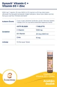 Dynavit Vitamin C & D & Çinko & Herbal İzlanda Yosunu Avantajlı Paket - 2