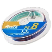 Gosen X8 Roots 2.0 PE 300m 8 Örgü Spin İp Misina 15.9kg Çeker Multicolor thumbnail 3