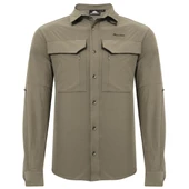 Alpinist Natriks Uzun Kollu Erkek Gömlek 2XL Beden Sand - 1