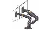North Bayou Vontech NB F160 17-27 inç LCD/LED Çift Kol Amortisörlü Vesa Monitör Standı - 1