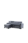 nikshop Mons Yataklı Köşe Koltuk Takımı - Gri - 3