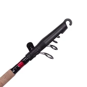 Albastar Tele Spin 240 cm 15-45g Atarlı Karbon Teleskopik Spin Olta Kamışı thumbnail 2