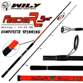 Wily Feeder 240 cm 10-35g Atarlı Kompozit Spin Olta Kamışı - 1