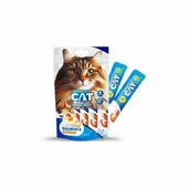 EuroGold Cat Sıvı Kedi Ödülü Somon - Karides 5x15Gr - 2