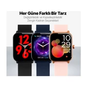 Ttec Tempus 46MM Tft Ekranlı Dikdörtgen Kasa Akıllı Saat - 10