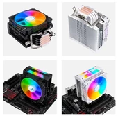 Snt Lc-400W 120 Mm. Argb Amd Intel İşlemci Soğutucu Beyaz - 6