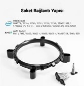 Snt Lc-400W 120 Mm. Argb Amd Intel İşlemci Soğutucu Beyaz - 5