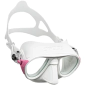 Cressi Calibro Yetişkin Dalış Maskesi Beyaz-Pembe - 1