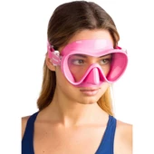 Cressi F1 Frameless Yetişkin Dalış Maskesi Pembe - 4