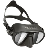 Cressi Calibro Yetişkin Dalış Maskesi Siyah HD Lens - 2