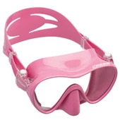 Cressi F1 Frameless Yetişkin Dalış Maskesi Pembe - 2