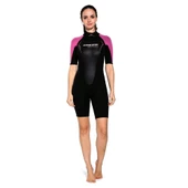 Cressi Altum Lady 3 mm Pembe Shorty Yüzme Elbisesi XLarge - 3