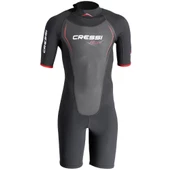 Cressi Altum Man 3 mm Siyah-Kırmızı Shorty Yüzme Elbisesi 2XLarge - 2