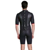 Cressi Altum Man 3 mm Siyah-Kırmızı Shorty Yüzme Elbisesi  Large - 5