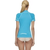Cressi Lady Kısa Kollu Açık Mavi Yetişkin Rash Guard Small thumbnail 4
