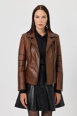 Diana Taba Kadın Deri Mont - 2